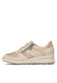 Rieker Sneakersy L4821-60 Beżowy. Kolor: beżowy #4