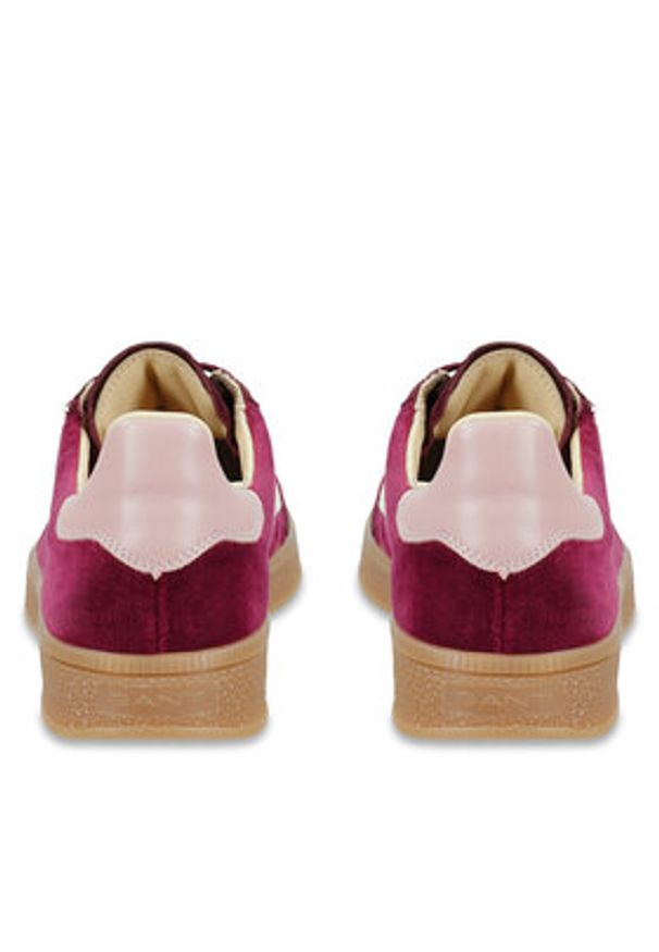 GANT - Gant Sneakersy 31533057 Bordowy. Kolor: czerwony. Materiał: materiał