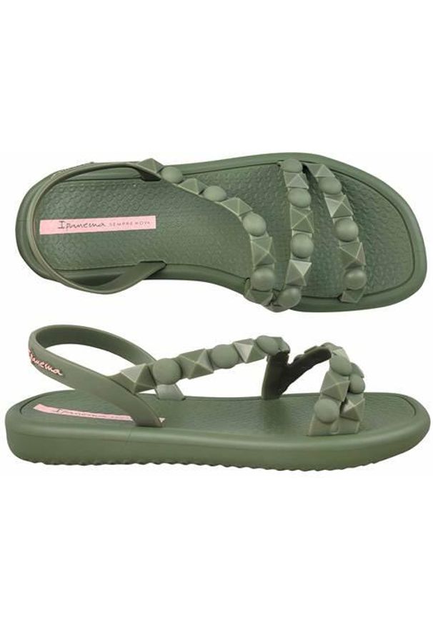 Buty do chodzenia damskie Ipanema Meu Sol Flatform Ad. Kolor: wielokolorowy, zielony. Materiał: materiał, syntetyk