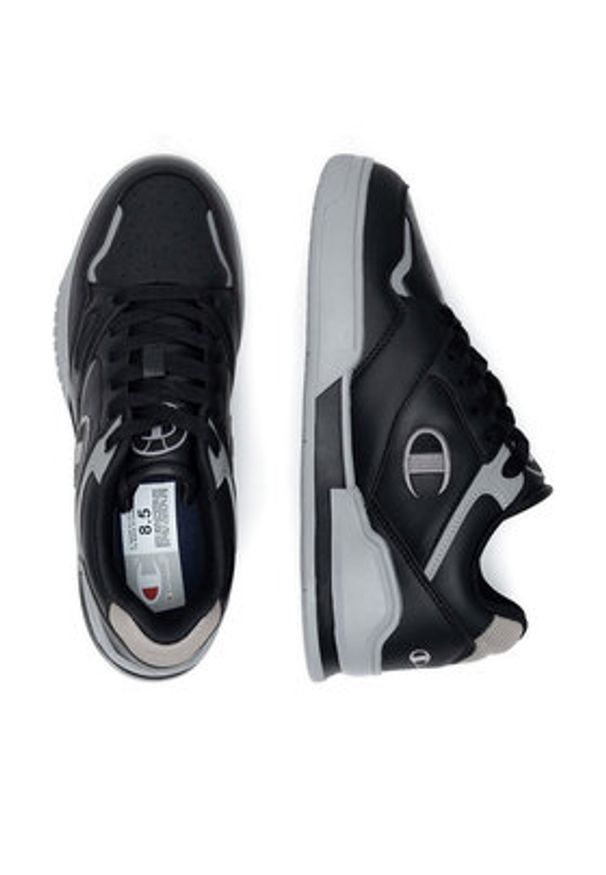 Champion Sneakersy 3 POINT TECH LOW S22272-KK003 Czarny. Kolor: czarny. Materiał: materiał