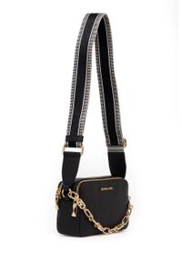 MICHAEL Michael Kors torebka skórzana kolor czarny. Kolor: czarny. Materiał: skórzane #2