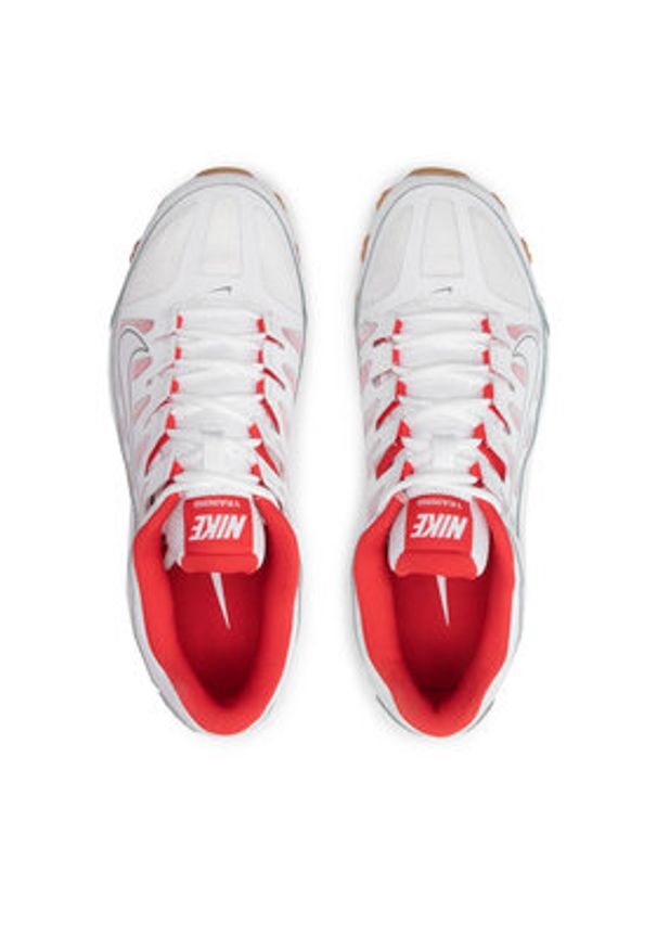 Nike Sneakersy Reax 8 Tr Mesh 621716 103 Biały. Kolor: biały. Materiał: skóra