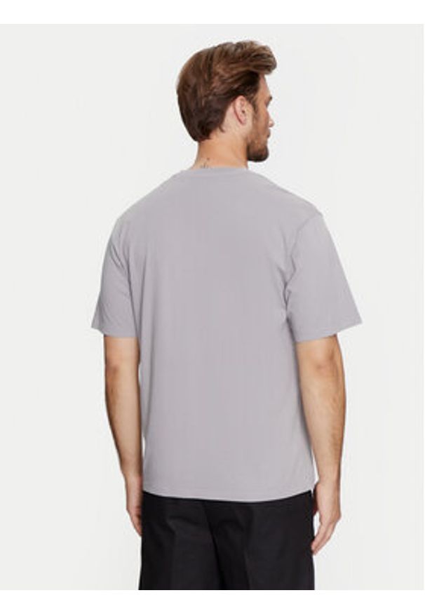 Jack & Jones - Jack&Jones T-Shirt Jprbluwinston 12255611 Szary Regular Fit. Kolor: szary. Materiał: bawełna