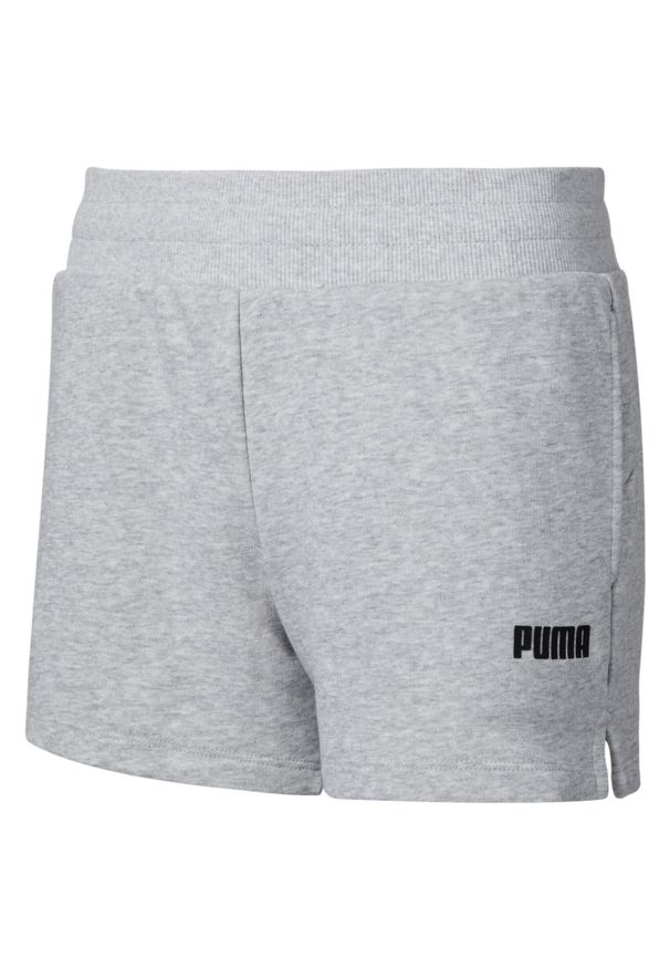 Krótkie spodenki damskie Puma ESS. Kolor: czarny, szary, wielokolorowy. Długość: krótkie. Sport: fitness