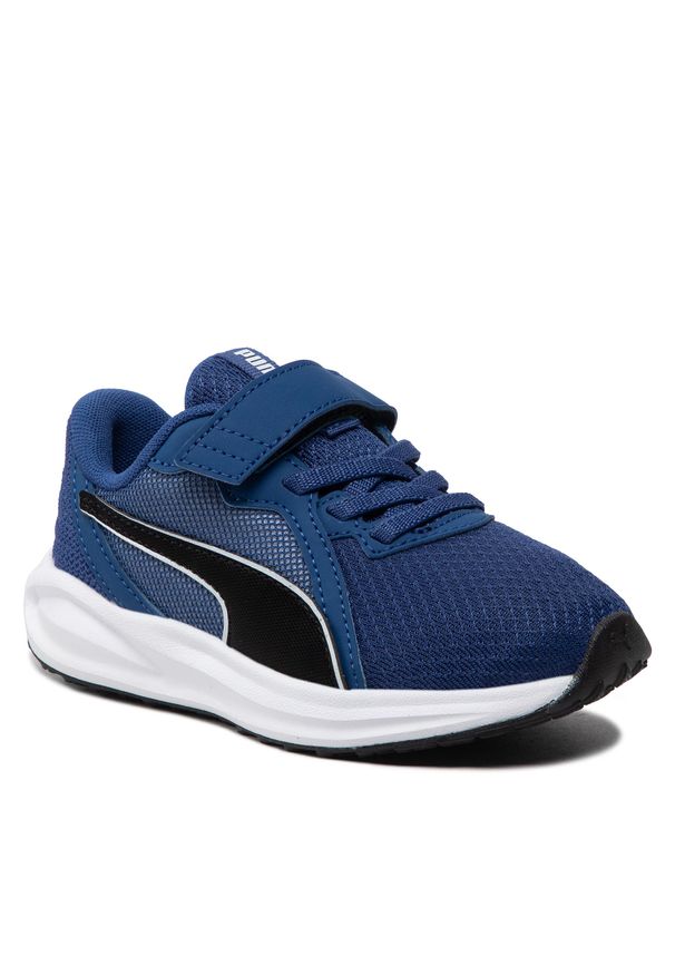 Buty Puma Twitch Runner Ac PS 384538 07 Blazing Blue/Black/White. Kolor: niebieski. Materiał: materiał