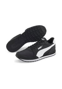 Buty do chodzenia męskie Puma ST Runner v3 NL Black-Puma White. Materiał: materiał. Sport: turystyka piesza