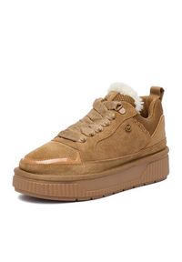 MEXX Sneakersy CEO-MI002011753W Brązowy. Kolor: brązowy. Materiał: skóra, zamsz #3