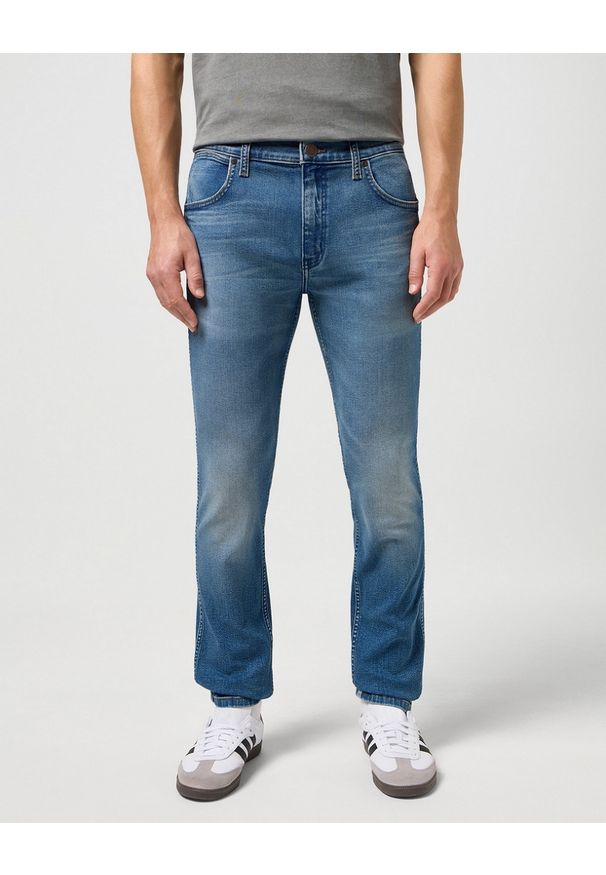 Wrangler - WRANGLER GREENSBORO MĘSKIE SPODNIE JEANSOWE JEANSY DŻINSY CAMINO W112350835