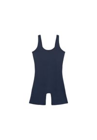 GIRLFRIEND COLLECTIVE - Kombinezon ogrodniczki damskie Girlfriend Collective Unitard Scoop. Kolor: niebieski. Materiał: tkanina. Sport: kolarstwo #1