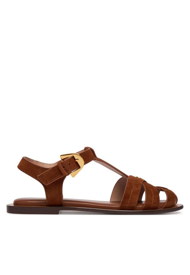 Sandały Coccinelle. Kolor: brązowy