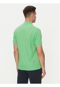 Lacoste Polo L1212 Zielony Regular Fit. Typ kołnierza: polo. Kolor: zielony. Materiał: bawełna #5