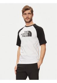 The North Face T-Shirt Easy NF0A87N7 Biały Regular Fit. Kolor: biały. Materiał: bawełna #1
