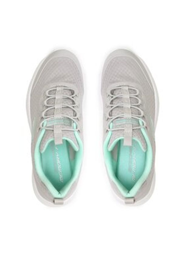 skechers - Skechers Sneakersy Social Orbit 149691/GYAQ Szary. Kolor: szary. Materiał: materiał