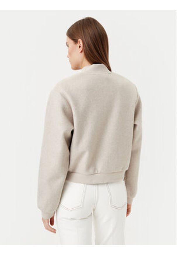 Noisy may - Noisy May Kurtka bomber Eddi 27032203 Beżowy Regular Fit. Kolor: beżowy. Materiał: syntetyk