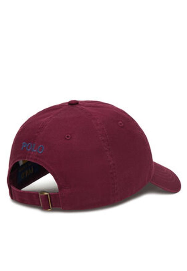 Polo Ralph Lauren Czapka z daszkiem 211912843011 Fioletowy. Kolor: fioletowy. Materiał: bawełna, materiał