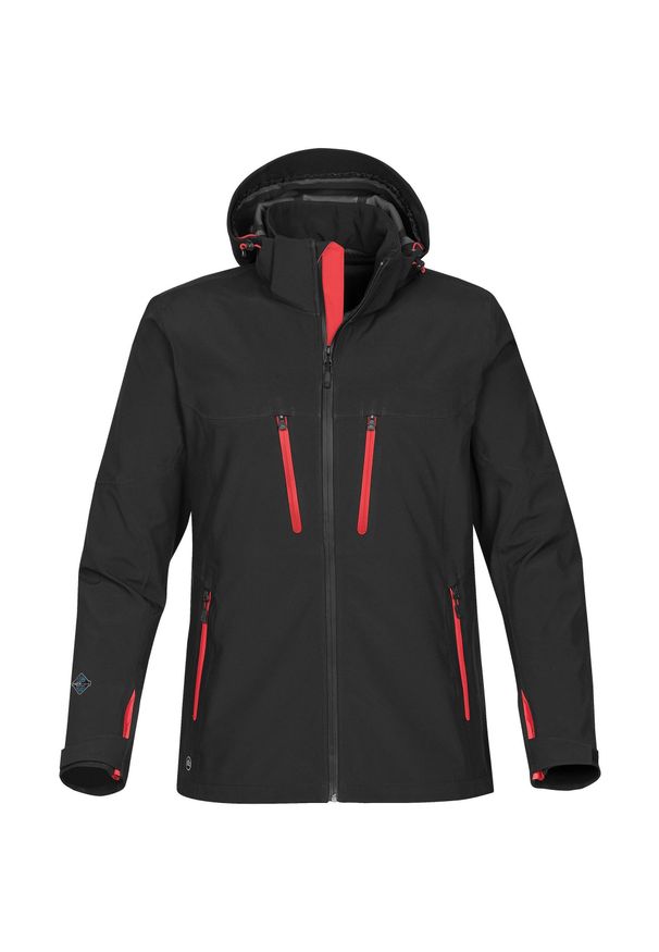 STORMTECH - Męska Kurtka Softshell Patrol. Kolor: czerwony, wielokolorowy, czarny. Materiał: softshell