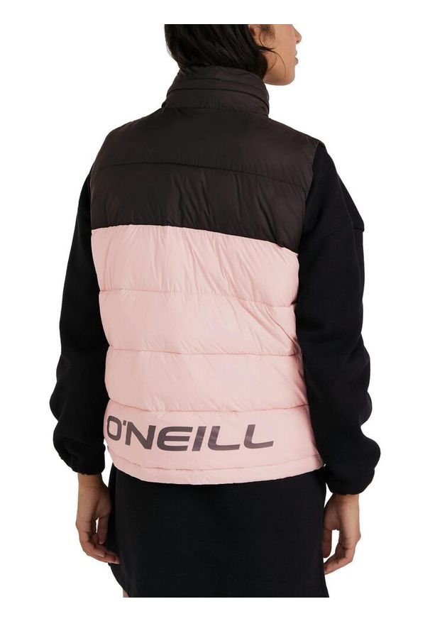 Kamizelka damska O'Neill O'Riginals Puffer. Kolor: wielokolorowy, czarny, różowy. Materiał: puch. Sezon: zima