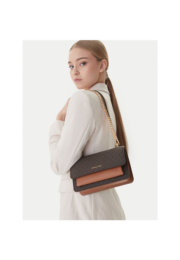 Torebka MICHAEL Michael Kors. Kolor: brązowy