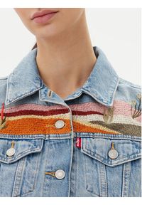 Levi's® Kamizelka 002A7-0000 Niebieski Standard Fit. Kolor: niebieski. Materiał: bawełna #5