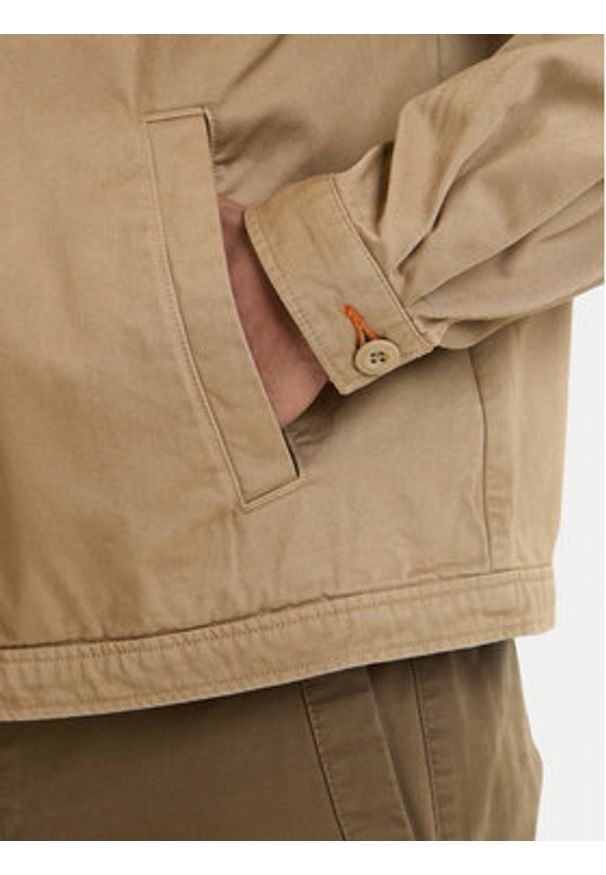 Napapijri Kurtka jeansowa A-Arrayanes NP0A4FI4 Beżowy Regular Fit. Kolor: beżowy. Materiał: jeans