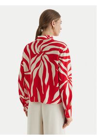 only - ONLY Koszula Sakura 15366883 Czerwony Regular Fit. Kolor: czerwony. Materiał: syntetyk #8