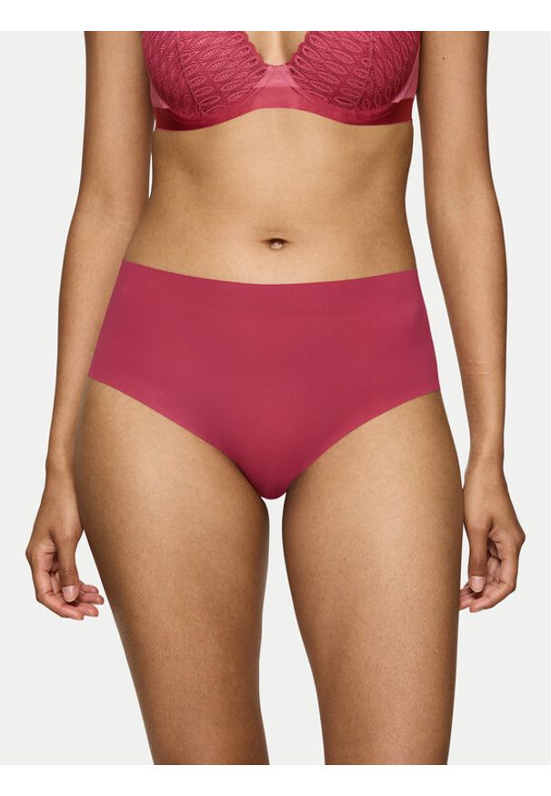 Triumph Figi klasyczne z wysokim stanem Pretty 10222227 Czerwony. Stan: podwyższony. Kolor: czerwony. Materiał: syntetyk