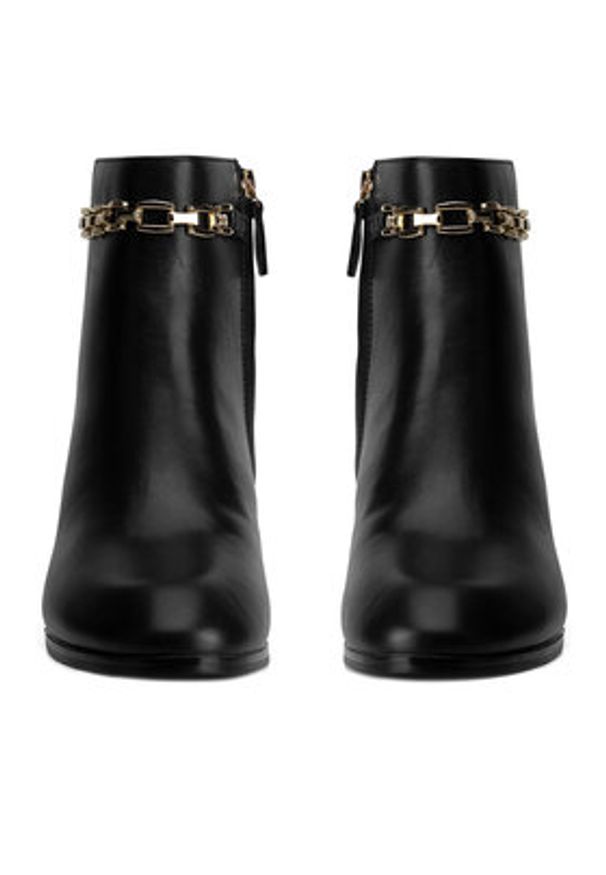 Sergio Bardi Botki WYL3211-14Z-SB Czarny. Kolor: czarny. Materiał: skóra