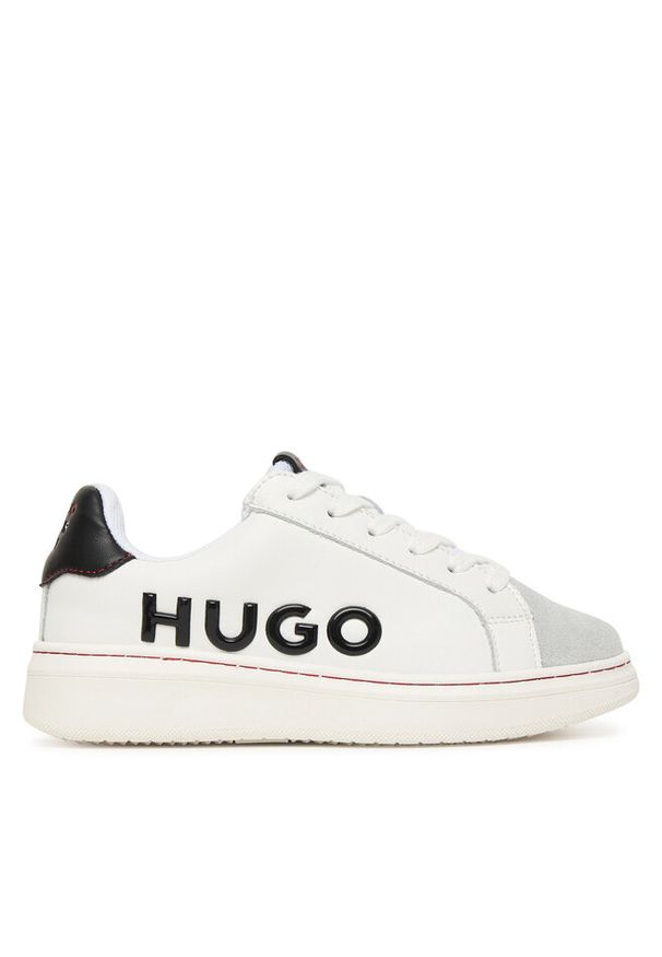 Hugo - Sneakersy HUGO. Kolor: biały