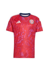 Adidas - Koszulka Costa Rica 26 Home. Kolor: czerwony. Materiał: materiał. Technologia: ClimaCool (Adidas). Sport: piłka nożna #1