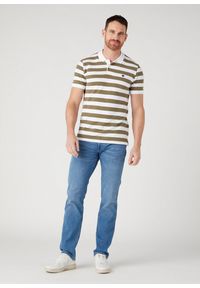 Wrangler - WRANGLER GREENSBORO MĘSKIE SPODNIE JEANSOWE JEANSY VITO W15QAG42E 112329009. Okazja: na co dzień, na spacer. Wzór: aplikacja. Sezon: lato, zima. Styl: sportowy, klasyczny, elegancki, casual #4