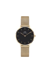 Daniel Wellington Zegarek Petite Yg Mesh DW00100347 Złoty. Kolor: złoty. Materiał: mesh