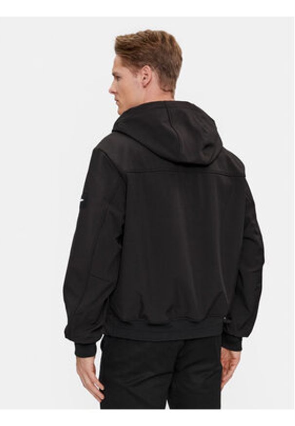 Calvin Klein Kurtka przejściowa K10K111026 Czarny Regular Fit. Kolor: czarny. Materiał: syntetyk