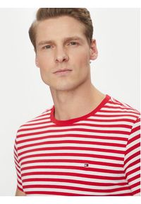 TOMMY HILFIGER - Tommy Hilfiger T-Shirt MW0MW10800 Kolorowy Slim Fit. Materiał: bawełna. Wzór: kolorowy