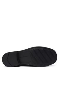 TOMMY HILFIGER - Tommy Hilfiger Lordsy Th Square Toe Leather Loafer FW0FW08977 Brązowy. Kolor: brązowy. Materiał: skóra #3