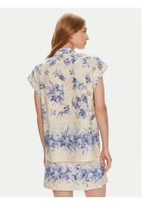 TwinSet - TWINSET Koszula 241TT2426 Kolorowy Loose Fit. Materiał: bawełna, len. Wzór: kolorowy #5