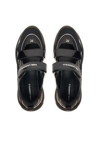 Karl Lagerfeld - KARL LAGERFELD Sneakersy Blaze KL62406 Czarny. Kolor: czarny. Materiał: skóra #6