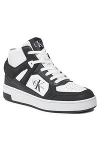 Calvin Klein Jeans Sneakersy Basket Cupsole High Mix Ml Fad YW0YW01300 Czarny. Kolor: czarny #4