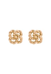 Aldo Kolczyki Doubleknot 14088262 Złoty. Materiał: ze stali, ze stali nierdzewnej. Kolor: złoty #1