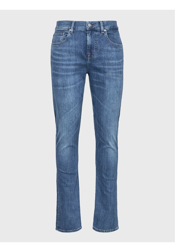 7 FOR ALL MANKIND - 7 For All Mankind Jeansy Slimmy Tapered JSMXC120TO Niebieski Slim Tapered Fit. Kolor: niebieski