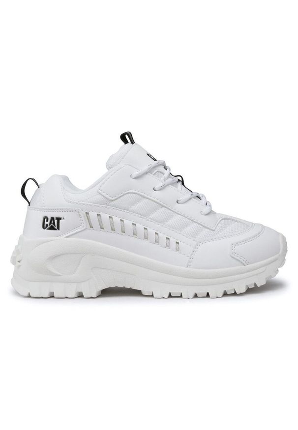 CATerpillar - Buty sportowe dla dzieci Caterpillar Intruder białe. Kolor: biały. Sport: turystyka piesza