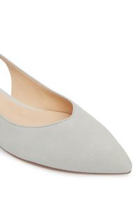 HÖGL Baleriny 0-180102-38000 Szary. Kolor: szary. Materiał: zamsz, skóra #4