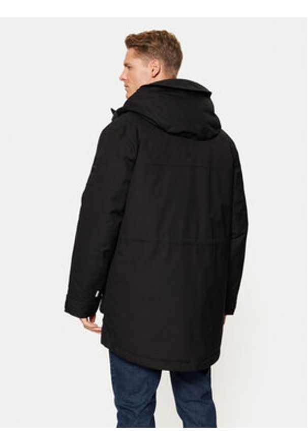 Timberland Parka Willmington TB0A6YCP Czarny Regular Fit. Kolor: czarny. Materiał: syntetyk, bawełna