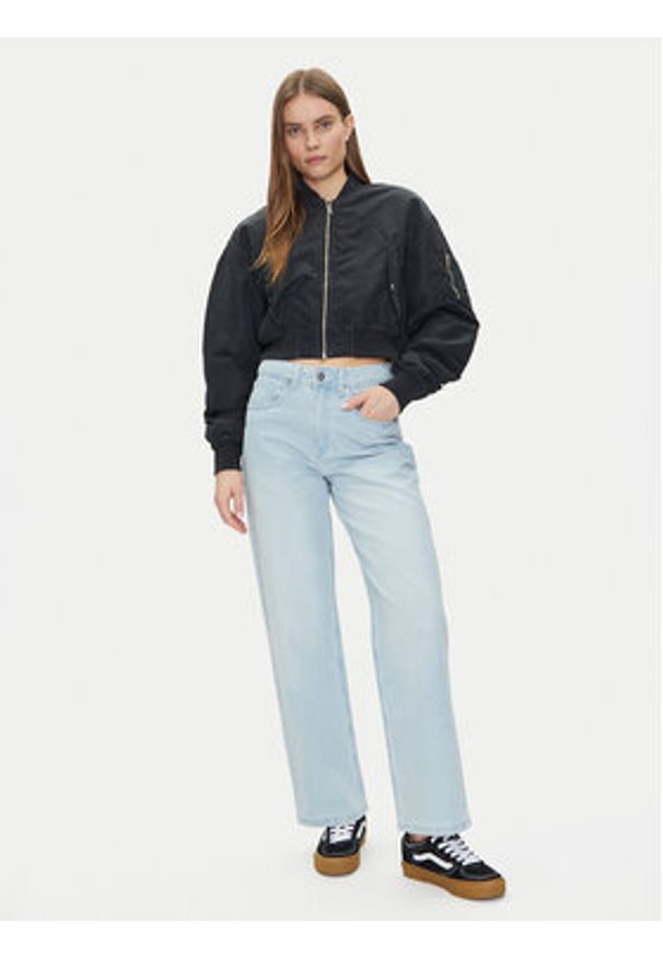 Vans Jeansy Sirelle VN000MB5TTJ1 Niebieski Loose Fit. Kolor: niebieski