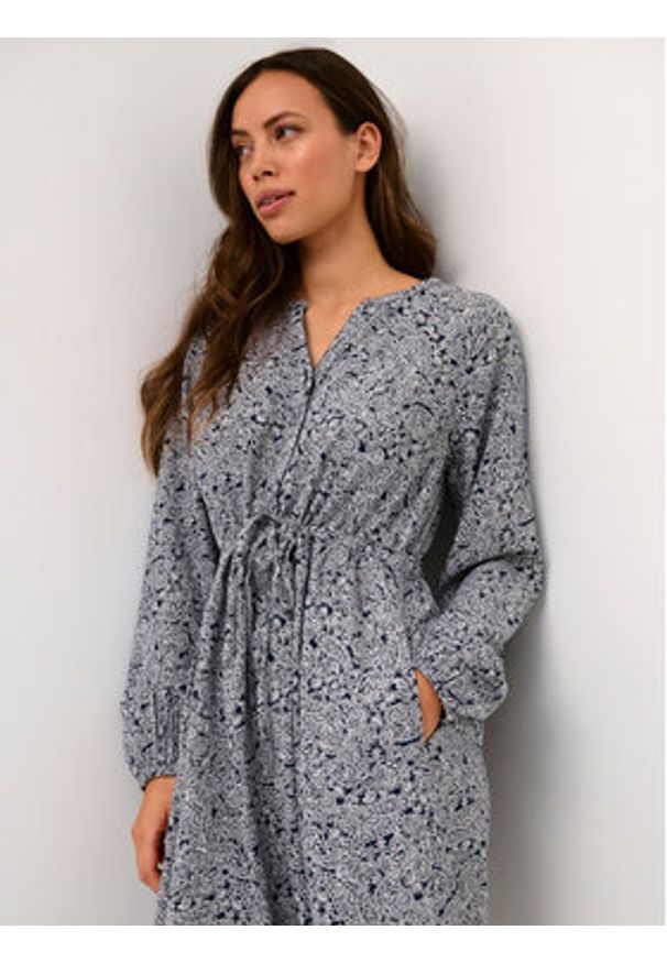 Cream Sukienka letnia CRVimma 10610559 Niebieski Feminine Fit. Kolor: niebieski. Materiał: wiskoza. Sezon: lato