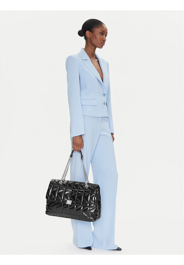 Karl Lagerfeld - KARL LAGERFELD Torebka A1W30393 Czarny. Kolor: czarny. Materiał: skórzane