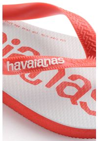 Havaianas - Japonki. Kolor: czerwony. Materiał: guma. Obcas: na obcasie. Wysokość obcasa: niski #3