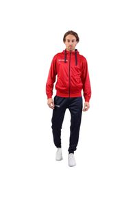 Kurtka polarowa Givova King. Kolor: czerwony, niebieski, wielokolorowy. Materiał: polar #1