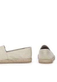 Lanetti Espadryle MF1594-1 Beżowy. Kolor: beżowy. Materiał: materiał #2