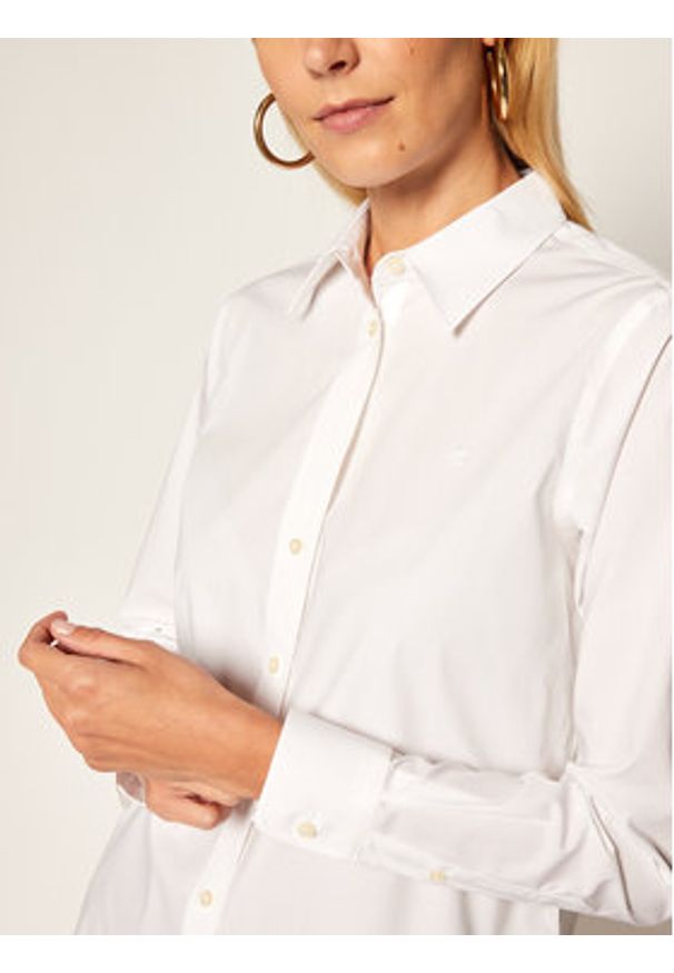 Lauren Ralph Lauren Koszula Chst Emb 200684553001 Biały Regular Fit. Kolor: biały. Materiał: bawełna