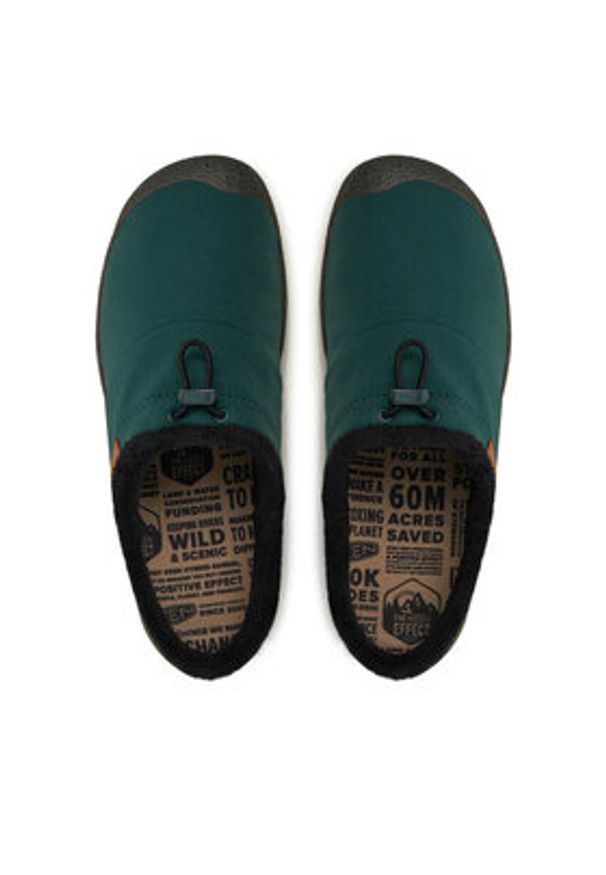 keen - Keen Klapki Howser III Slide 1029442 Zielony. Kolor: zielony. Materiał: materiał